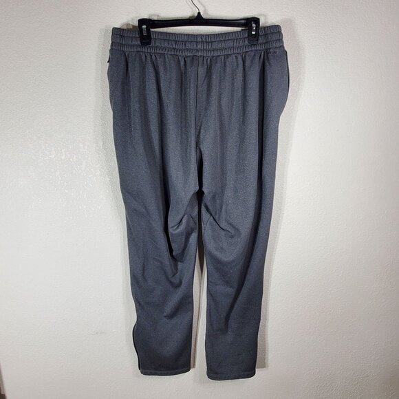 Adidas Mens 2XL AEROREADY Fleece-Lined Athletic Joggers Gray - Picture 2 of 14